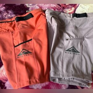 Nike Running /Cycling shorts (NEW) 

Bundle of salmon and lilac shorts